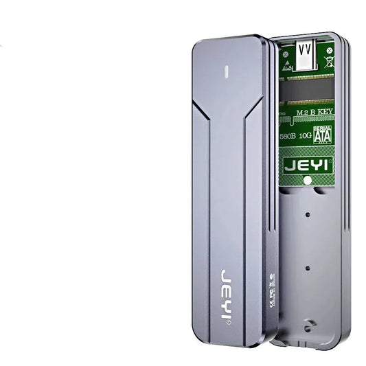 AlumSwift | M.2 NVMe/SATA SSD Gehäuse | USB 3.2 Gen 2 | Aluminium Gehäuse.