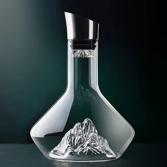 1500ml Iceberg Dekanter Kreatives Bleifreies Kristallmaterial Luxus Hochwertige Wohn-Rotwein Weine Verteiler Dekanter Weinkrug