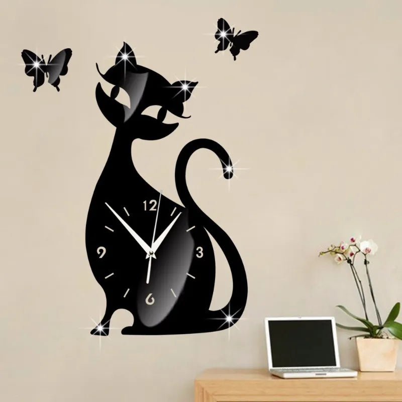 Frendorf | TickTale Kinderzimmer Wanduhr | Kreative Uhr mit süßem Design | Stille Wanduhr für Schlafzimmer & Spielzimmer