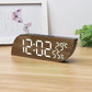 LED Digitalwecker mit Doppelanzeige & unbegrenztem Snooze