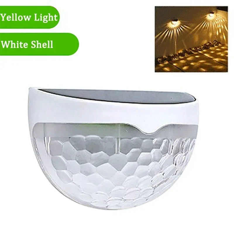 Frendorf | Outdoor wasserdichte Solar-LED-Patio-Wandlampe