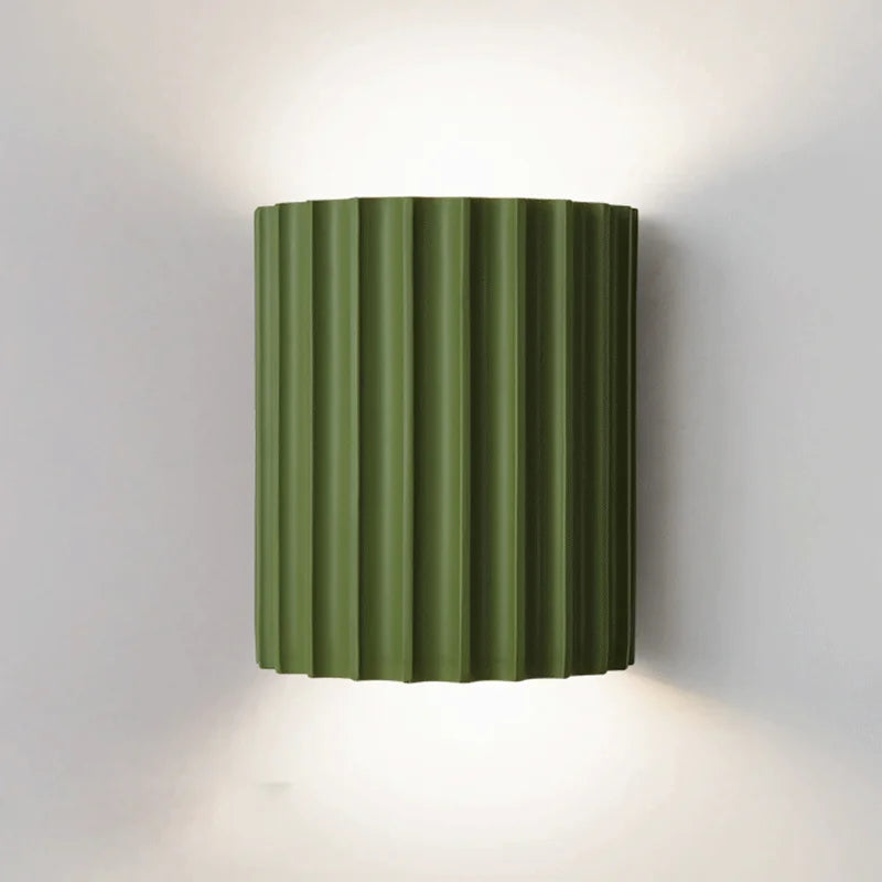 Frendorf | GlowWall Moderne Wandleuchte aus Resin | Dekorative Beleuchtung | Warmes & Kaltes Licht