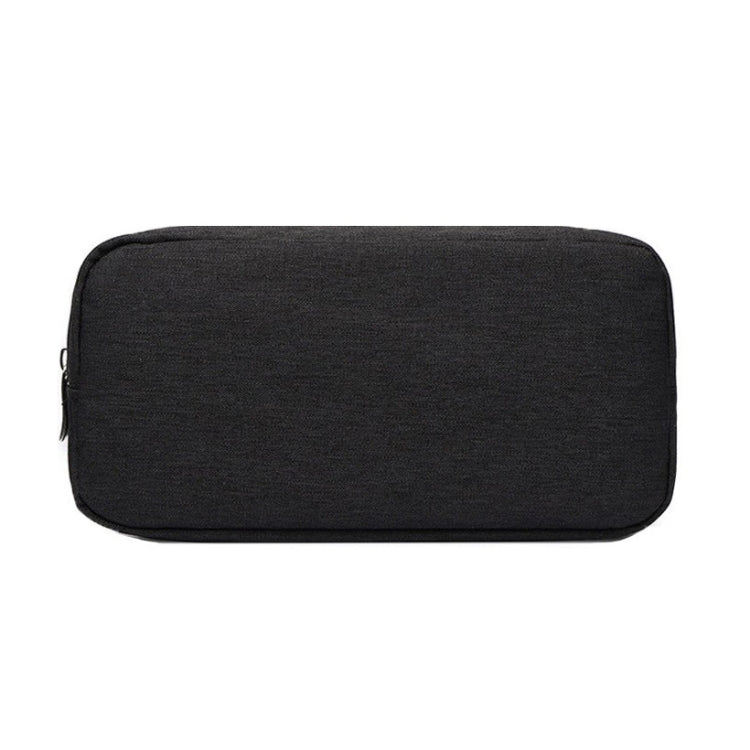 Frendorf | Multifunktionale Kopfhörer-Lade-Datenkabel-Aufbewahrungstasche Power Pack, Größe: L, 23 x 11,5 x 5,5 cm (Schwarz)