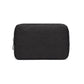 Frendorf | Multifunktionale Kopfhörer-Lade-Datenkabel-Aufbewahrungstasche Power Pack, Größe: S, 17 x 11,5 x 5,5 cm (Schwarz)