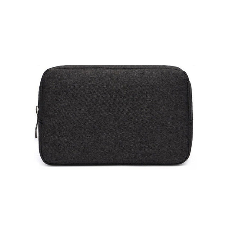 Frendorf | Multifunktionale Kopfhörer-Lade-Datenkabel-Aufbewahrungstasche Power Pack, Größe: S, 17 x 11,5 x 5,5 cm (Schwarz)