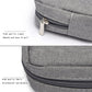 Frendorf | Multifunktionale Kopfhörer-Lade-Datenkabel-Aufbewahrungstasche Power Pack, Größe: S, 17 x 11,5 x 5,5 cm (Grau)