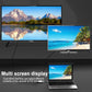 Frendorf | 2 in 1 Multifunktion USB-C / Typ-C zu Dual HDMI HUB Dockingstation (Grau)