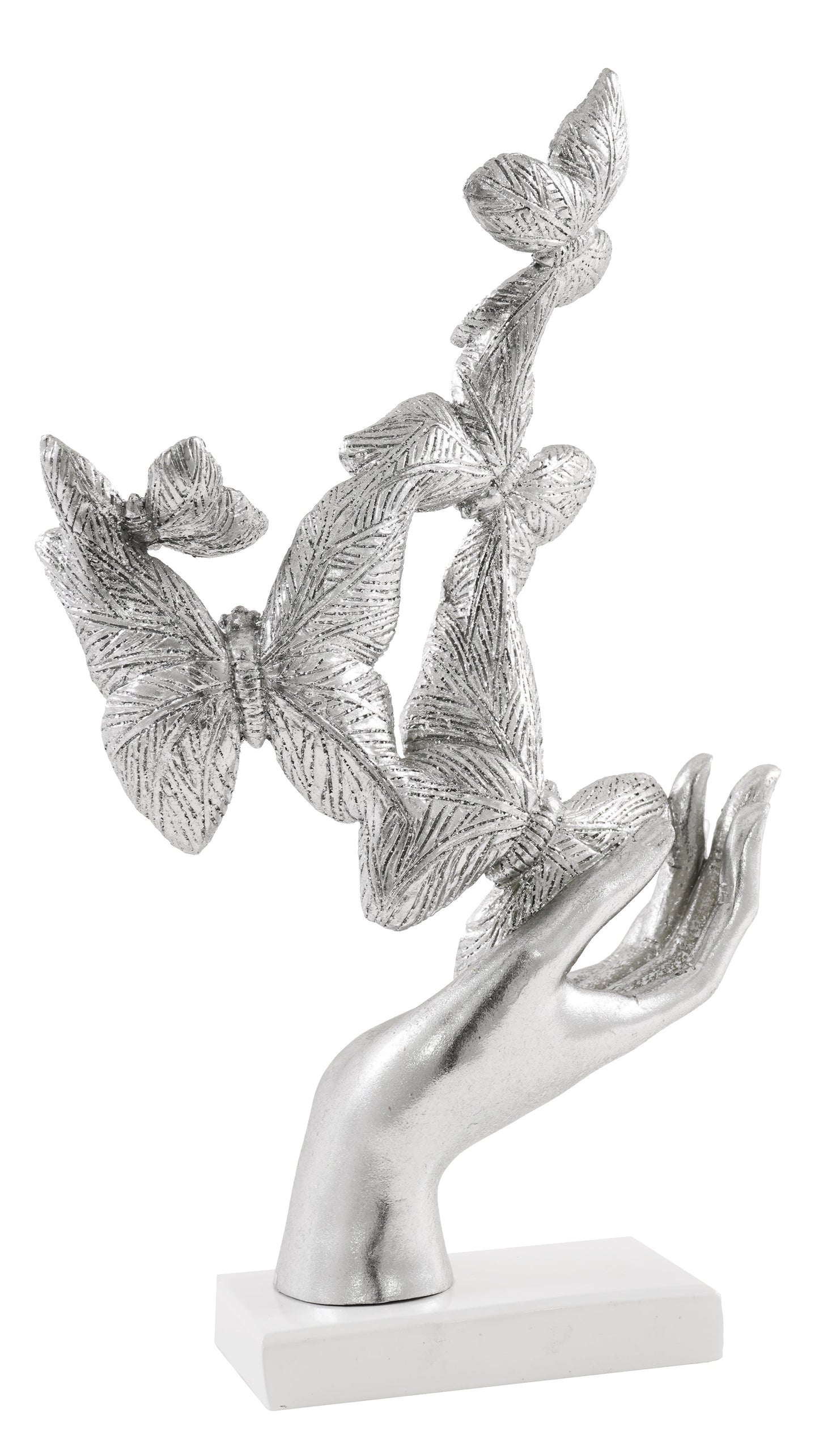 Hand & Butterfly Skulptur