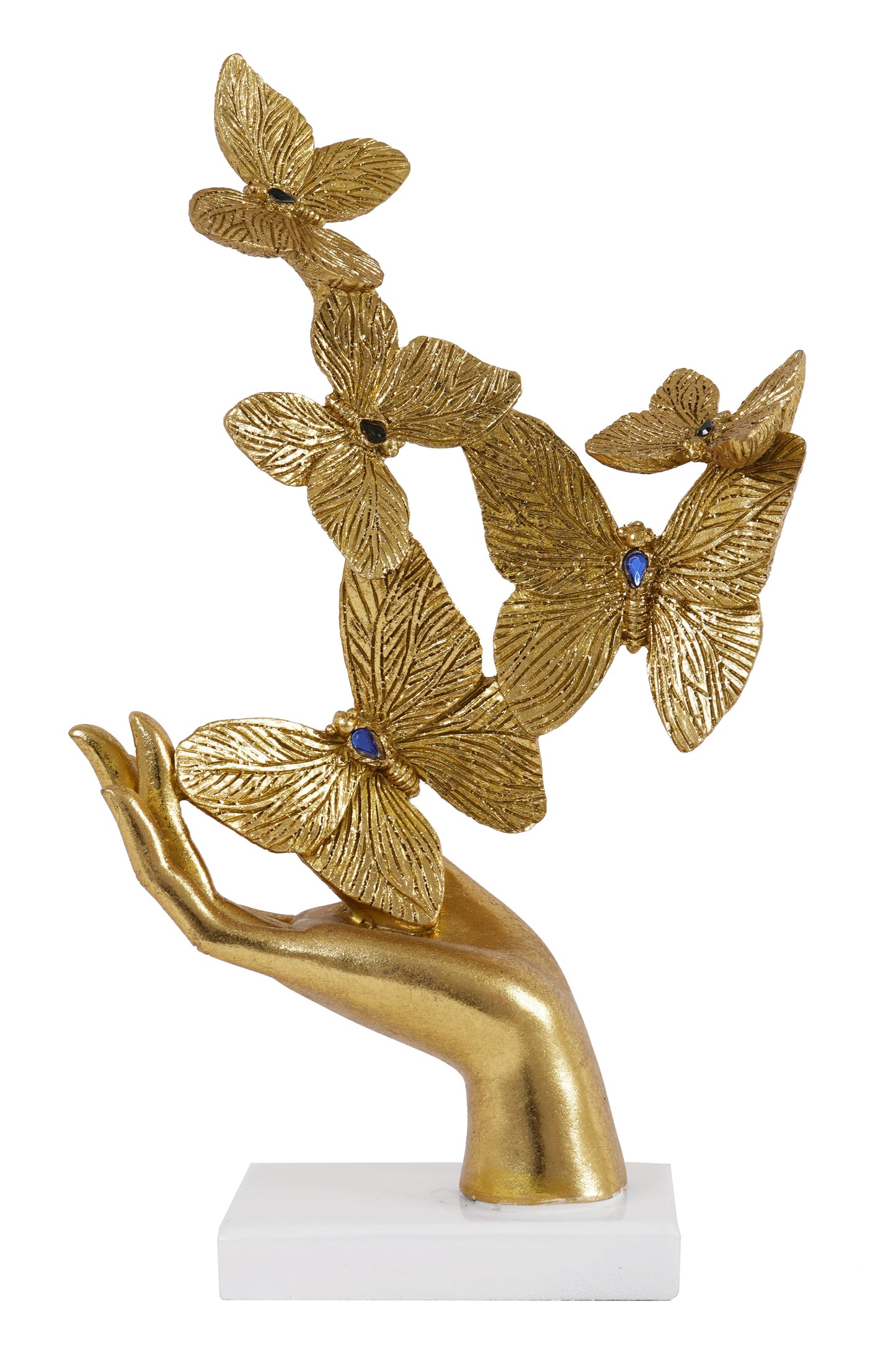 Hand & Butterfly Skulptur