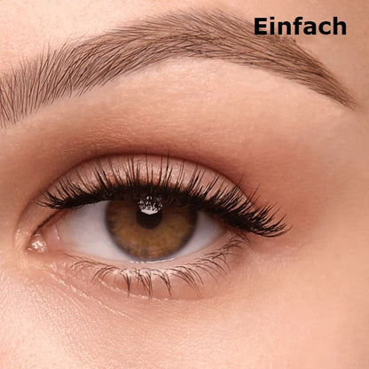 Stilvolle magnetische Wimpern