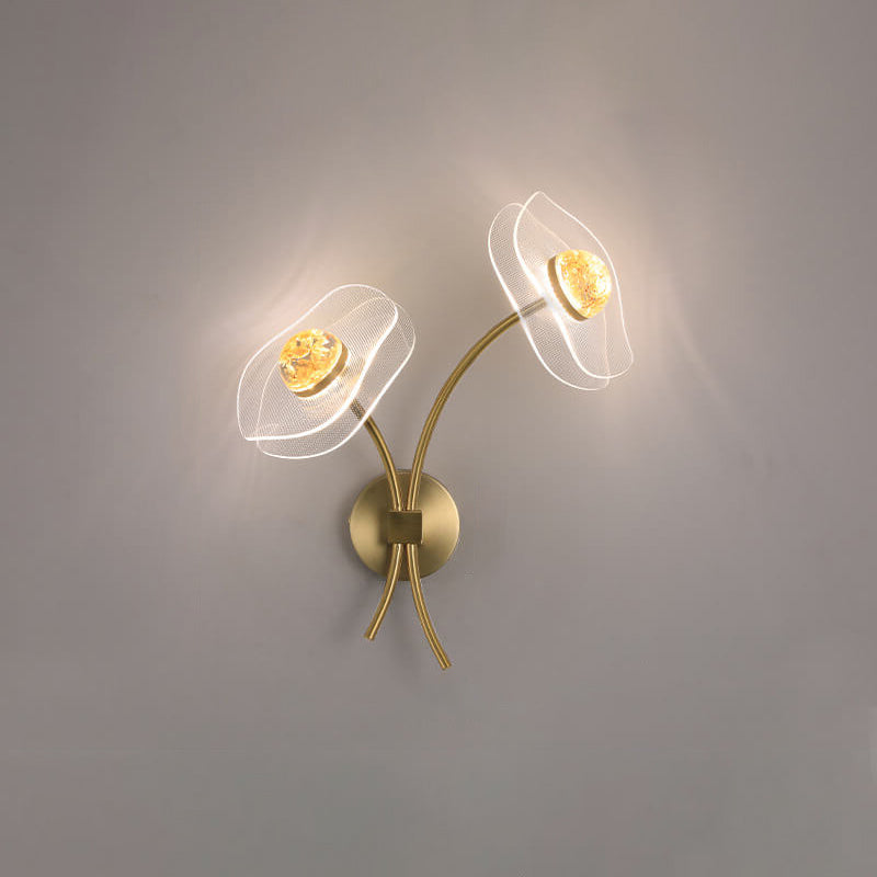 Frendorf | LotuGlow Kreative Lotus LED Wandleuchte | Acryl | Blumen Design | Dekorative Beleuchtung