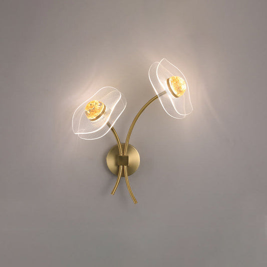 Frendorf | LotuGlow Kreative Lotus LED Wandleuchte | Acryl | Blumen Design | Dekorative Beleuchtung