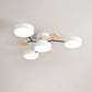 Frendorf | NordLuxe Molekül Design LED Deckenleuchte | Skandinavischer Stil | Semi-Flush Mount | Wohnraumbeleuchtung