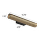 Frendorf | GlareLine LED Wandlampe | Luxus Acryl Wandleuchte | Modernes Design | Energiesparend | Dekoratives Licht