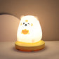 Frendorf | Luminio PalsTier Nachtlicht | Kreatives Silikondesign | Wiederaufladbar via USB | Deko-Tischlampe für Kinder