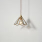 Frendorf | Geometra Vintage Pendelleuchte | Japanisches Design | Kupfer & Glas | Elegante Hängeleuchte