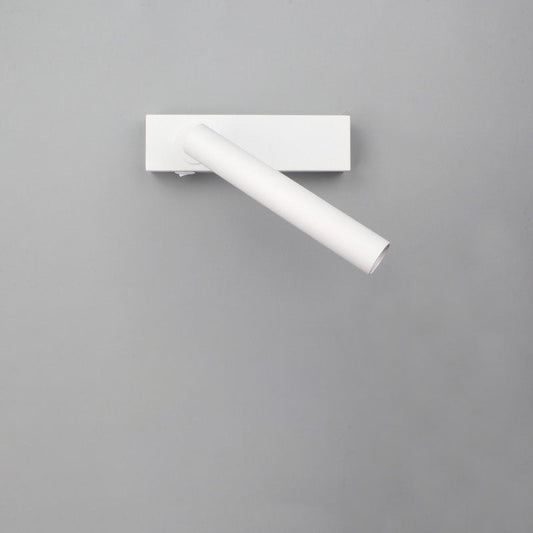 Frendorf | LumeFocus Rechteckige LED Wandleuchte | Verstellbarer Winkel | Minimalistisches Design | Leselampe | Warmes Licht
