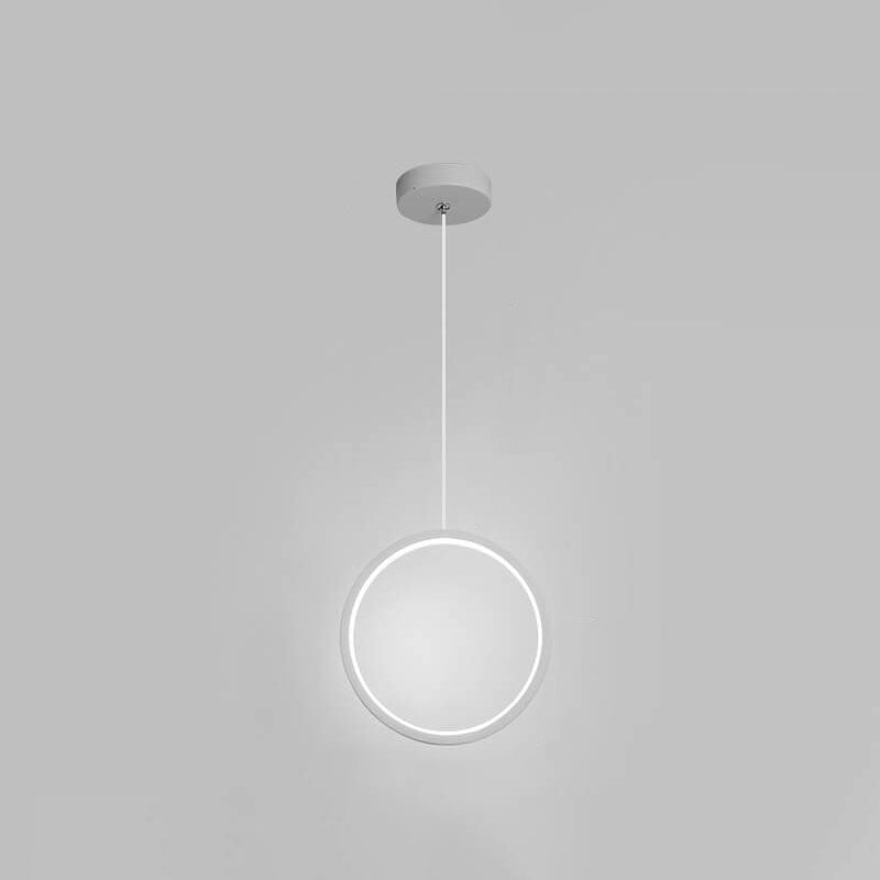Modern Minimalist Runde Eisen Acryl LED Kronleuchter Für Schlafzimmer