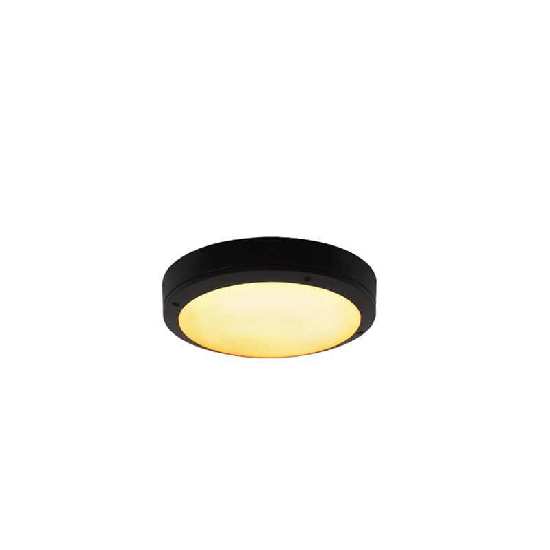 Frendorf | LunaShield Outdoor LED-Deckenleuchte | Wasserdicht | Aluminium | Rund & Achteckig | 3 Farbmodi