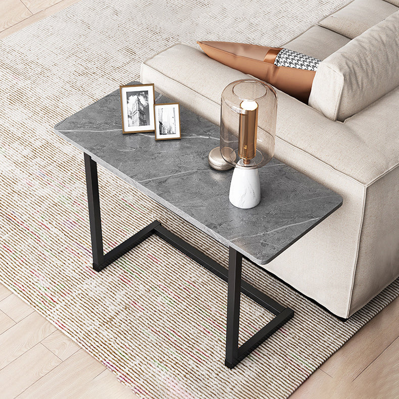 Frendorf | ModernoCurve C-Beistelltisch | MDF-Tischplatte | Modernes Design | Platzsparend | Perfekt für Wohnzimmer & Schlafzimmer