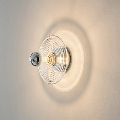 Frendorf | Zeitlose Wandlampe aus Glas für vielseitige Beleuchtung