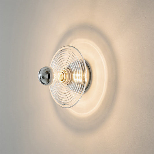 Frendorf | Zeitlose Wandlampe aus Glas für vielseitige Beleuchtung