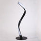 Moderne Minimalistische Aluminium Spiralstreifen LED Tischlampe Für Zuhause Büro