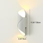 Frendorf | Spiranova Doppelkopf LED Wandleuchte | Nordic Spiral Design | Aluminium Spotlicht | Moderne Beleuchtung