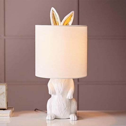 Moderne minimalistische Tischlampe in Kaninchenform mit 1 Licht