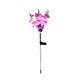 Moderne Kreative Simulation Phalaenopsis Solar LED Außen Patio Rasen Boden Einstich Landschaftslicht