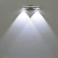 Moderne Kreativ Zylinder Rotierende Aluminium LED Wand Sconces Lampe