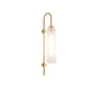 Frendorf | ZenoLuxe Nordic Design LED Wandlampe | Gebogene Arm | Modern | Dekoration für Zuhause