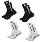 Frendorf | 4 Paare Fußballsocken Sport Grip Gummi Antirutschsocken