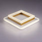 Simple Acrylic Square Circle Iron LED Deckenleuchte