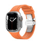 Frendorf | Luksus FKM Schmetterlingsverschlussarmband für Apple Watch