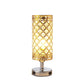Frendorf | LustraTouch Tischlampe | Zylindrischer Metallschirm | USB-Ladefunktion & Touch-Schalter | Moderne 1-Licht LED Leuchte