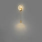 Moderne Luxus Schmiedeeisen Acryl Zylinder LED Wandlampe Für Wohnzimmer