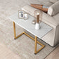 Frendorf | ModernoCurve C-Beistelltisch | MDF-Tischplatte | Modernes Design | Platzsparend | Perfekt für Wohnzimmer & Schlafzimmer