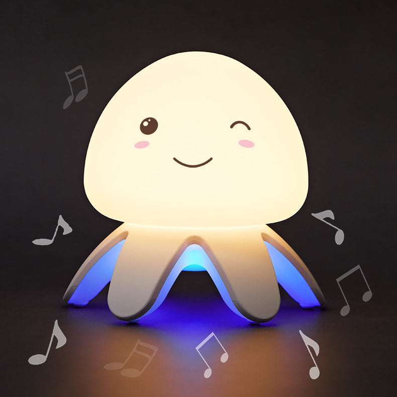 Frendorf | JellyGlow LED Nachtlicht | Kreatives Design | Silikon & Musik | USB Wiederaufladbar