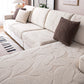Modernes Blatt Jacquard Wasserdicht Anti-Kratzer Stretch Vollüberzug Sofaüberzug