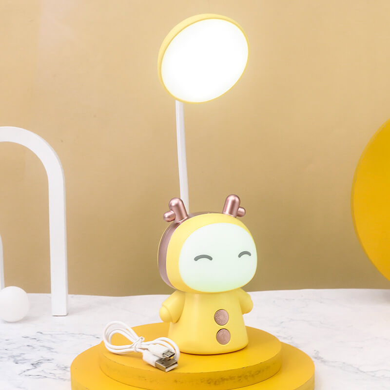 Frendorf | Kidova Cartoon LED Schreibtischlampe | Buntes Augenschonendes Licht | Kinderfreundliches Design