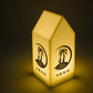 Moderne Art Deco Cabin Hardware PE LED Tischlampe für das Esszimmer