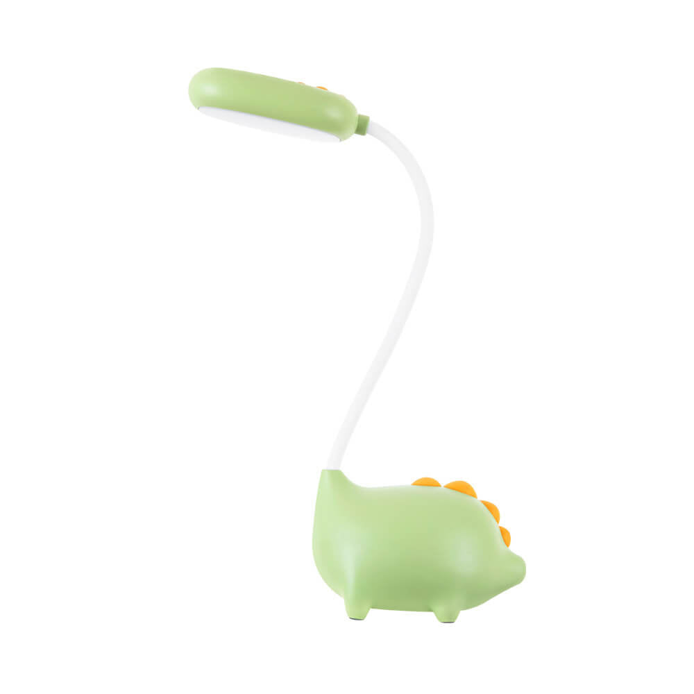 Frendorf | DinoGlow Kinder LED-Schreibtischlampe | Augenfreundlich | Wiederaufladbar | Perfekt fürs Kinderzimmer