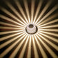 Moderne Runde Vogelnest Aluminium Bunte LED Wandlampe
