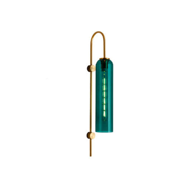 Frendorf | ZenoLuxe Nordic Design LED Wandlampe | Gebogene Arm | Modern | Dekoration für Zuhause