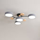 Frendorf | NordLuxe Molekül Design LED Deckenleuchte | Skandinavischer Stil | Semi-Flush Mount | Wohnraumbeleuchtung