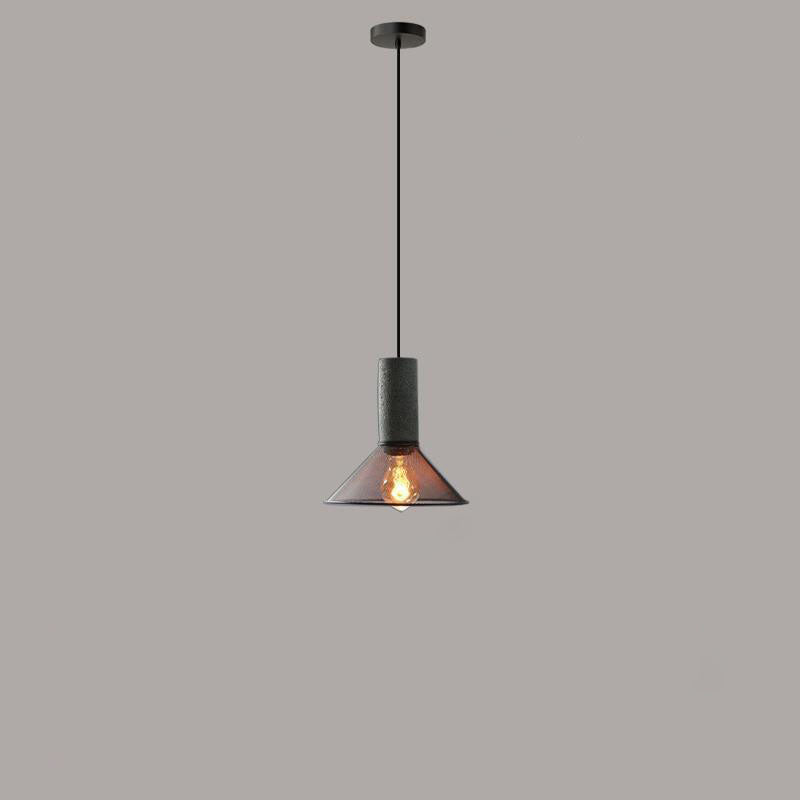 Frendorf | UrbanTaper Industrial Design Zement Pendelleuchte | Zylindrische Form | Moderner Look | Perfekt für Wohnzimmer