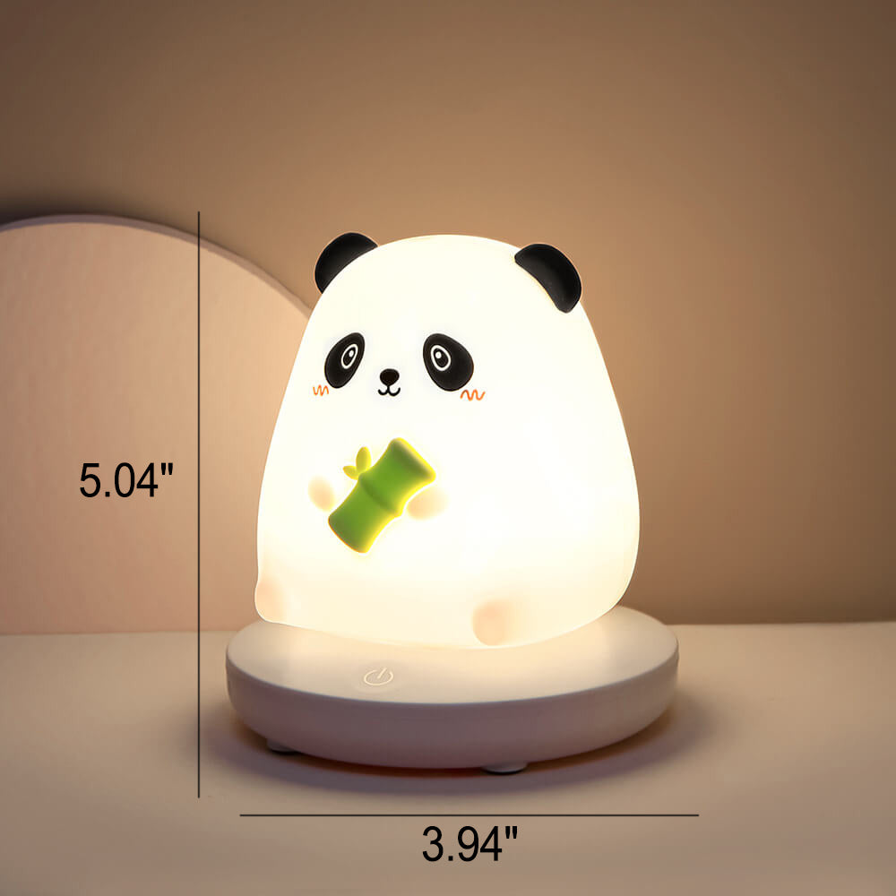 Frendorf | Luminio PalsTier Nachtlicht | Kreatives Silikondesign | Wiederaufladbar via USB | Deko-Tischlampe für Kinder