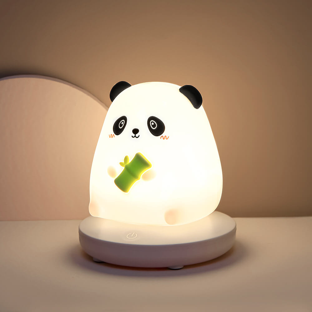 Kreative Silikon Tier USB Wiederaufladbare Nachtlampe Dekorative Tischlampe