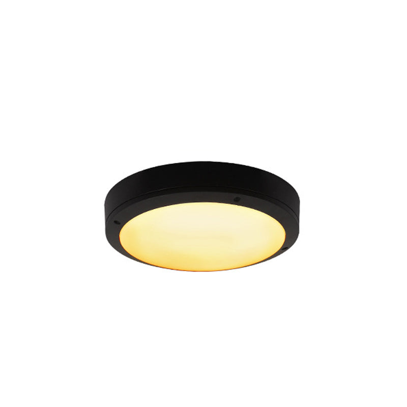 Frendorf | LunaShield Outdoor LED-Deckenleuchte | Wasserdicht | Aluminium | Rund & Achteckig | 3 Farbmodi